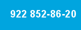 922 852-86-20